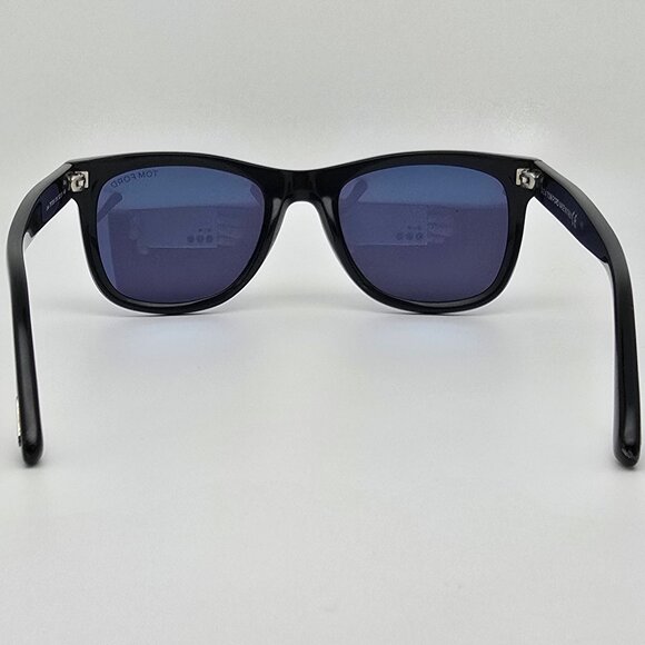 *SOLD* Tom Ford TF336 01V Leo Black Frame Grey Lens Sunglasses w/ Case Italy - Picture 5 of 15